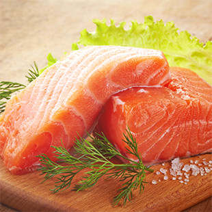Salmon. Foods that will boost your fertility