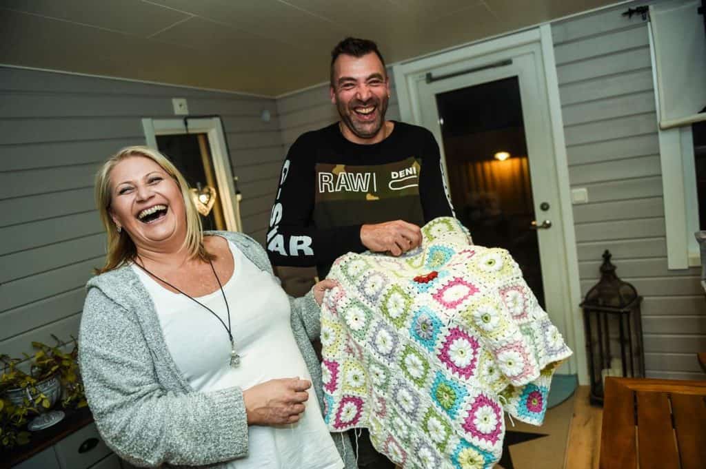 Monika and André have made their first baby felt. For the dream of a common child they are forced to pay around 300,000 SEK. Photo: JENS CHRISTIAN